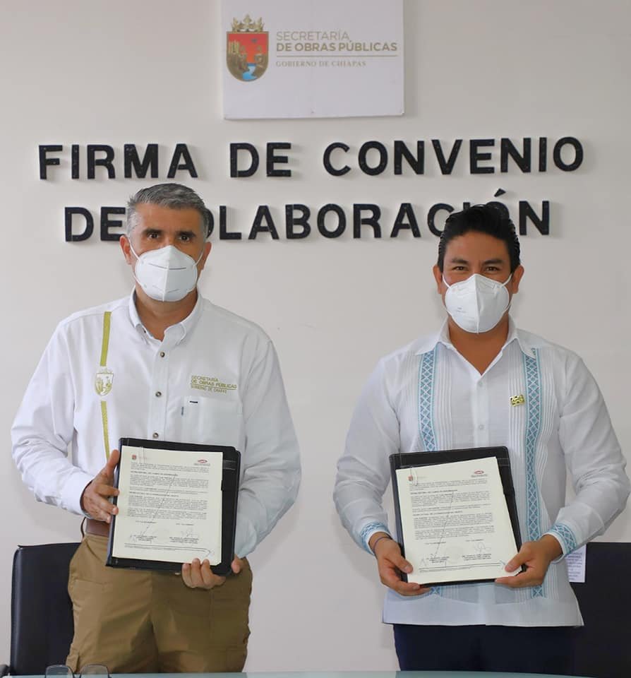 CMIC Chiapas y SOP firman convenio de colaboración